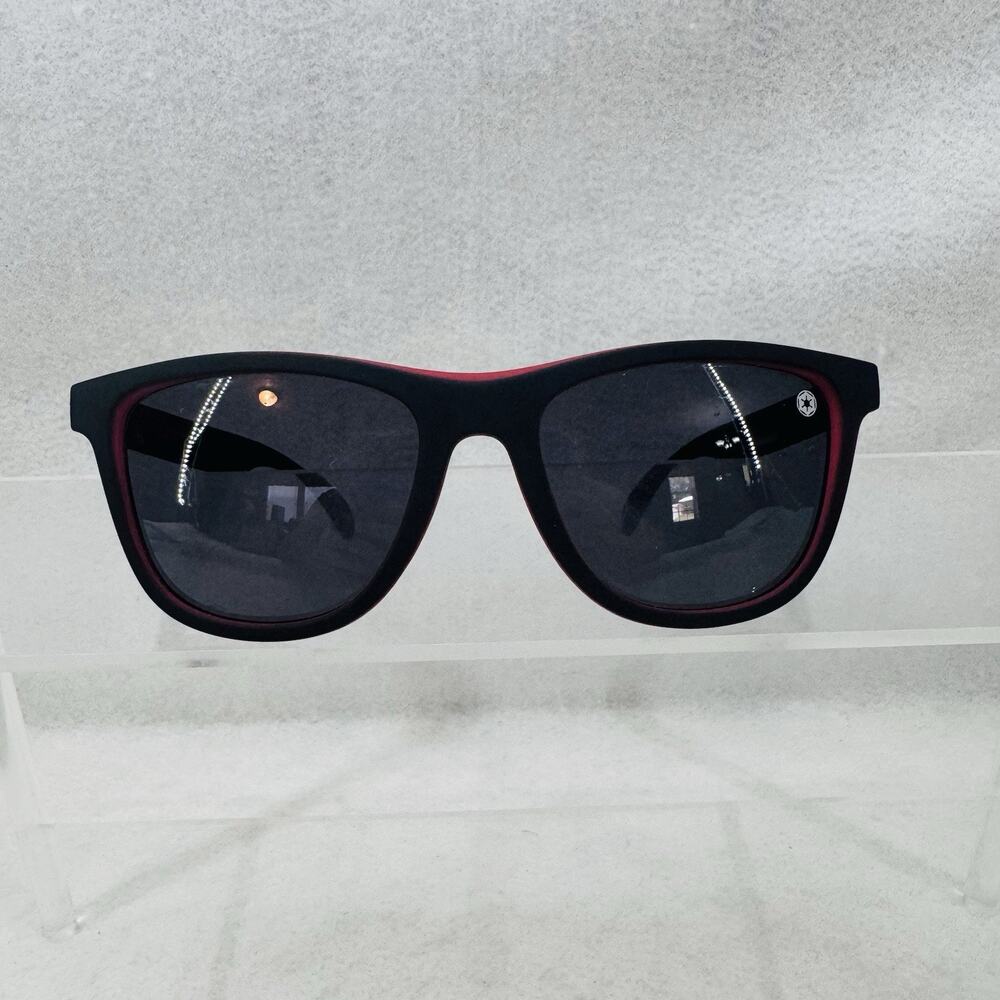 EUC Disney Parks Star Wars Lucasfilm Adult Black & Red Sunglasses UVB Protection